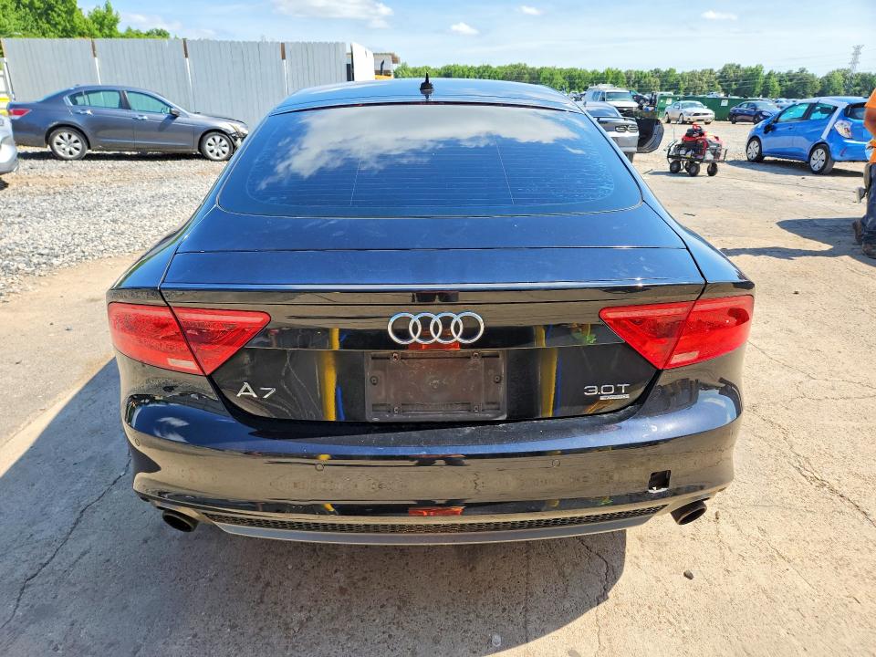 2012 Audi VIN WAUSGAFCXCN021986 COPART salvage auction — WATER/FLOOD, Tn - Salvage Cert-Water Damage, sold $1,050 on 2026-07-14 (photo 6)