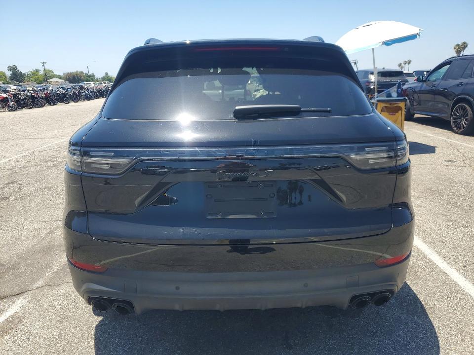 2021 Porsche Cayenne VIN WP1AB2AYXMDA27704 COPART salvage auction — FRONT END, Ca - Salvage Certificate, sold $14,300 on 2026-07-14 (photo 6)