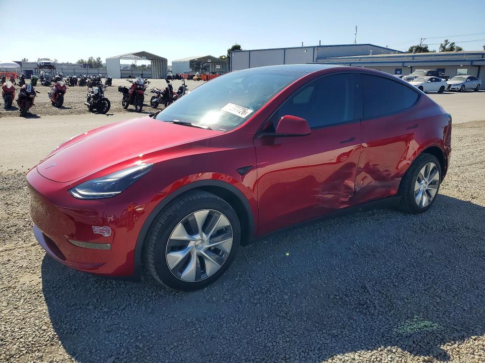 2024 Tesla Model y VIN 7SAYGDEE5RA254487 — COPART salvage auction photo