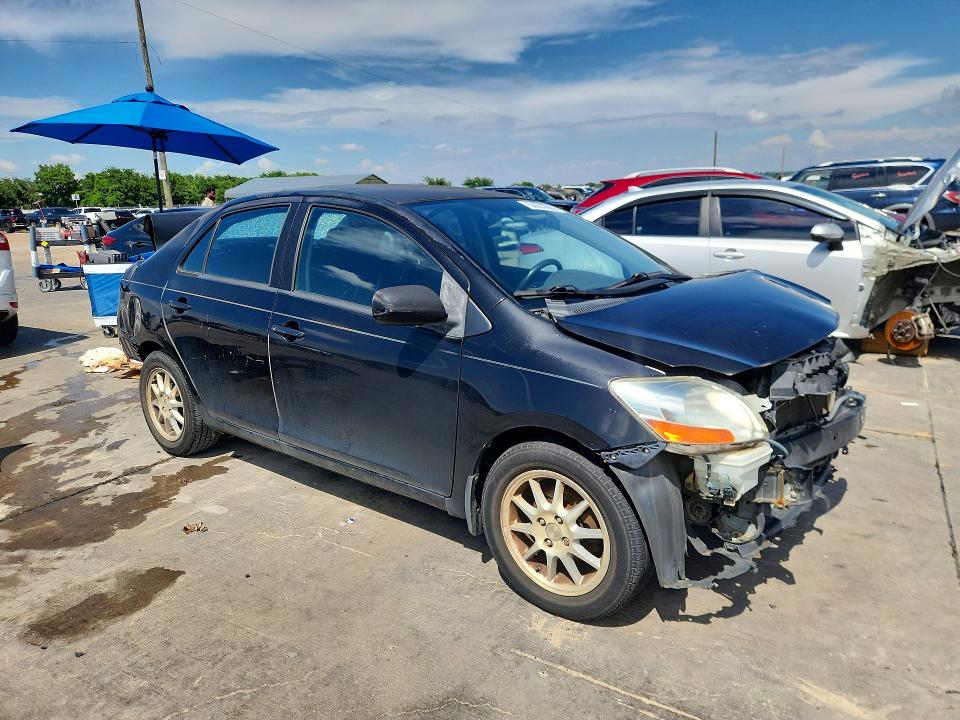 2008 Toyota Yaris VIN JTDBT903X81283690 COPART salvage auction — FRONT END, Tx - Salvage Vehicle Title, sold $600 on 2026-07-02 (photo 4)