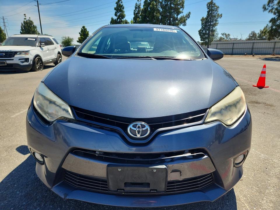 2015 Toyota VIN 5YFBURHE7FP238458 COPART salvage auction — REAR END, Ca - Salvage Certificate, sold $4,350 on 2026-07-07 (photo 5)