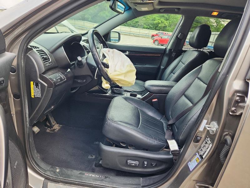 2014 Kia Sorento VIN 5XYKWDA70EG465938 COPART salvage auction — FRONT END, Pa - Certificate Of Salvage, sold $650 on 2026-07-16 (photo 7)