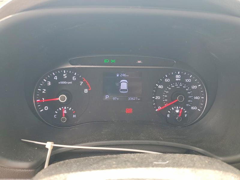 2022 Kia Soul VIN KNDJ23AU7N7183784 COPART salvage auction — REAR END, Pa - Certificate Of Salvage, sold $3,800 on 2026-07-14 (photo 9)