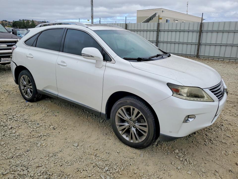 2013 Lexus Rx VIN JTJZK1BA4D2007456 COPART salvage auction — REAR END, Salvage Title, sold $4,050 on 2026-07-14 (photo 4)