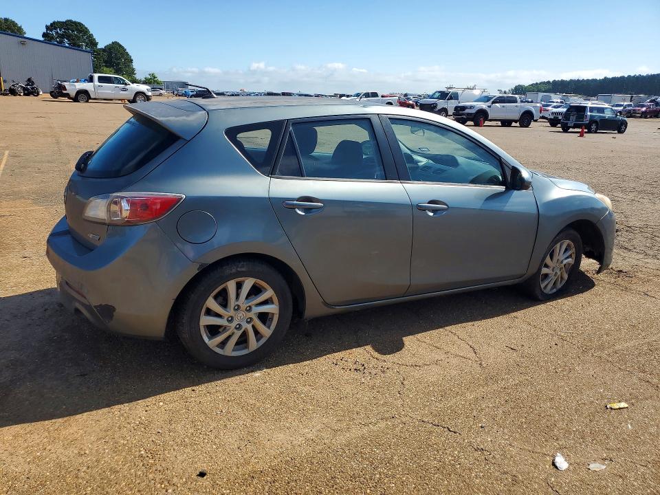 2012 Mazda VIN JM1BL1L7XC1644683 COPART salvage auction — FRONT END, Tx - Salvage Vehicle Title, sold $350 on 2026-07-20 (photo 3)