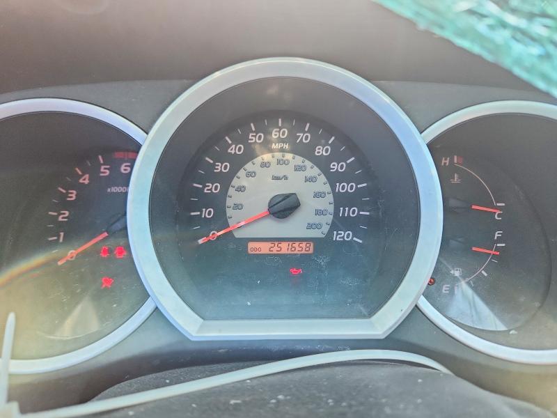 2007 Toyota Tacoma VIN 5TELU42NX7Z421641 COPART salvage auction — ROLLOVER, Ut - Salvage Certificate, sold $150 on 2026-07-24 (photo 9)