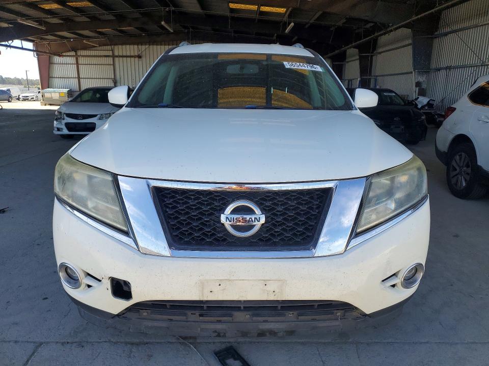 2015 Nissan Pathfinder VIN 5N1AR2MN1FC644931 COPART salvage auction — SIDE, Ca - Salvage Certificate, sold $275 on 2026-07-02 (photo 5)