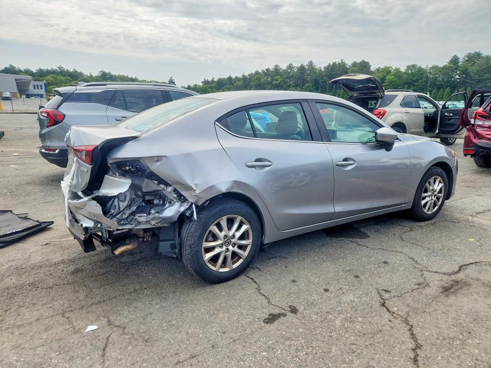 2016 Mazda 3 VIN JM1BM1U7XG1314978 COPART salvage auction — REAR END, VA - CERT OF TITLE - SALVAGE, sold $475 on 2026-07-28 (photo 3)