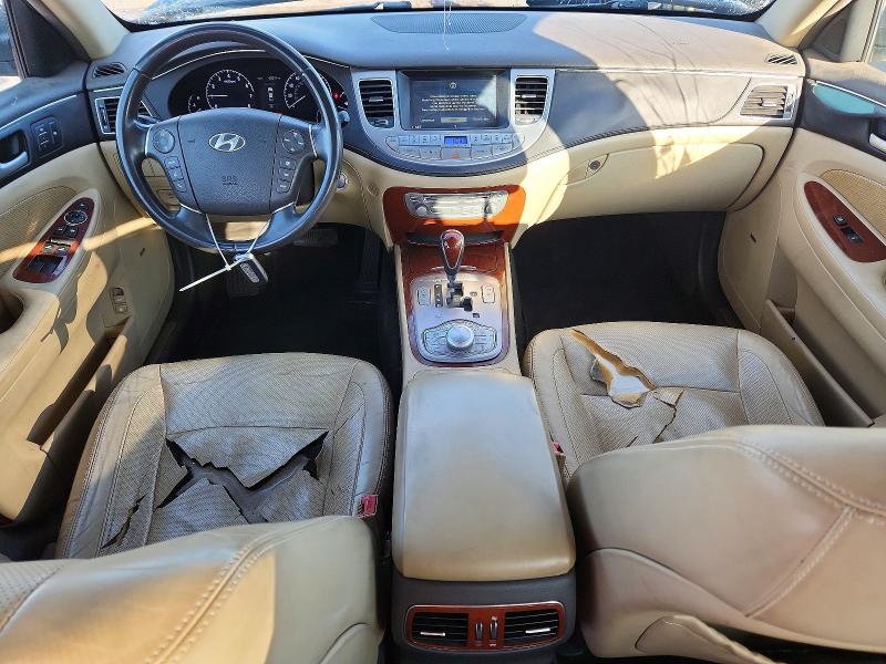2013 Hyundai Genesis VIN KMHGC4DD5DU224983 COPART salvage auction — NORMAL WEAR, NM - CERTIFICATE OF TITLE, sold $4,000 on 2026-07-02 (photo 8)