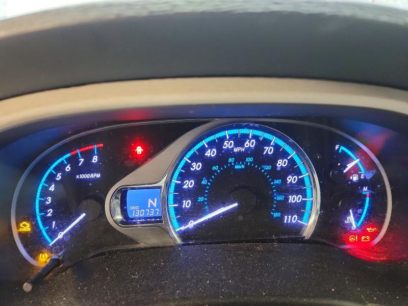 2011 Toyota Sienna VIN 5TDDK3DC7BS011837 COPART salvage auction — FRONT END, NY - MV-907A SALVAGE CERTIFICATE, sold $2,150 on 2026-07-13 (photo 9)