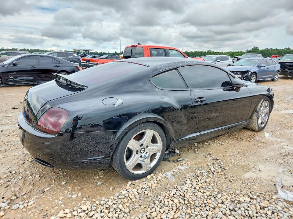 2008 Bentley Continental VIN SCBCP73W28C053149 COPART salvage auction — WATER/FLOOD, TX - SALVAGE TITLE-FLOOD DAMAGE (P), sold $7,700 on 2026-07-06 (photo 3)