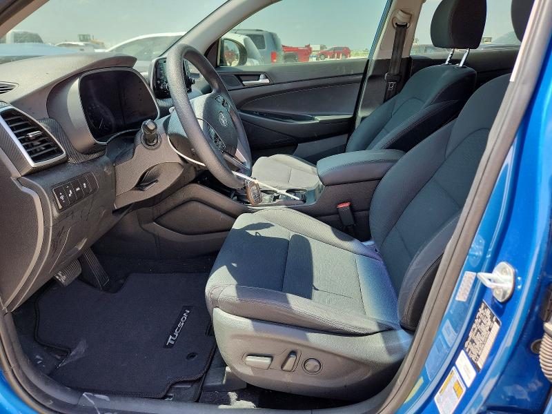 2020 Hyundai Tucson VIN KM8J33AL1LU170186 COPART salvage auction — FRONT END, Tx - Salvage Vehicle Title, sold $2,800 on 2026-07-16 (photo 7)
