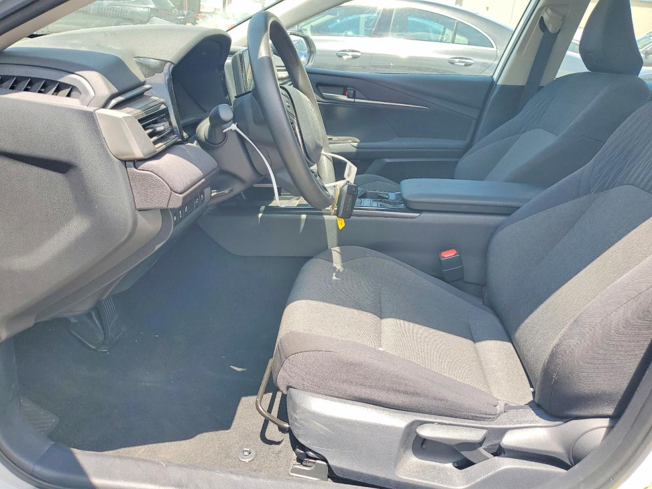 2025 Toyota Camry VIN 4T1DAACK0SU565308 COPART salvage auction — Front End, TX - SALVAGE VEHICLE TITLE, sold $13,500 on 2026-07-09 (photo 7)