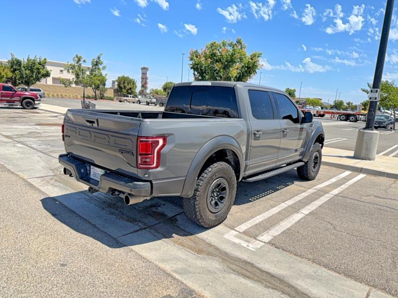 2018 Ford F-150 VIN 1FTFW1RG8JFA05959 COPART salvage auction — NORMAL WEAR, Ca - Certificate Of Title (P), sold $23,600 on 2026-07-02 (photo 4)