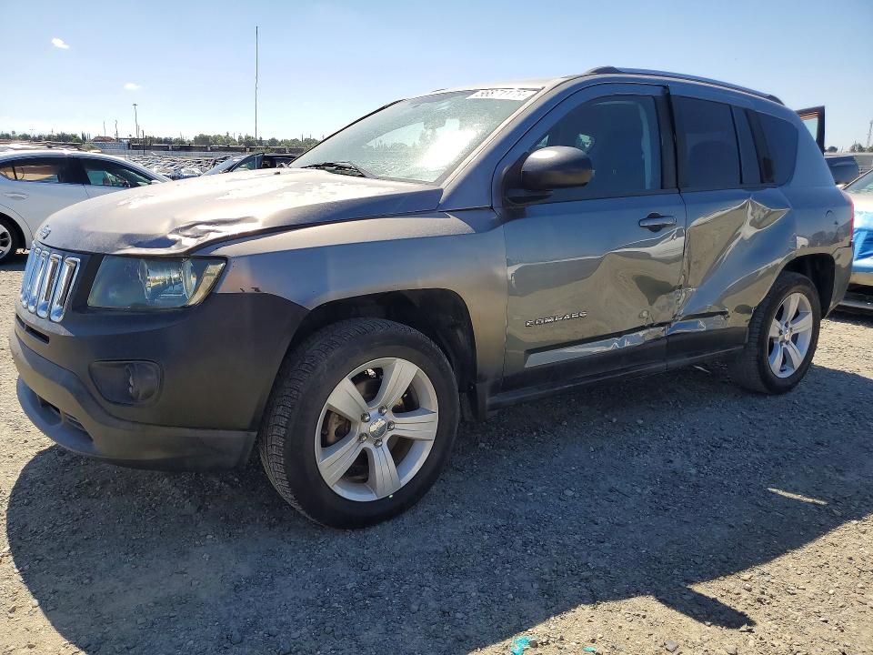 2012 Jeep Compass VIN 1C4NJCBA2CD686548 COPART salvage auction — VANDALISM, Ca - Salvage Certificate, sold $600 on 2026-07-09 (photo 1)