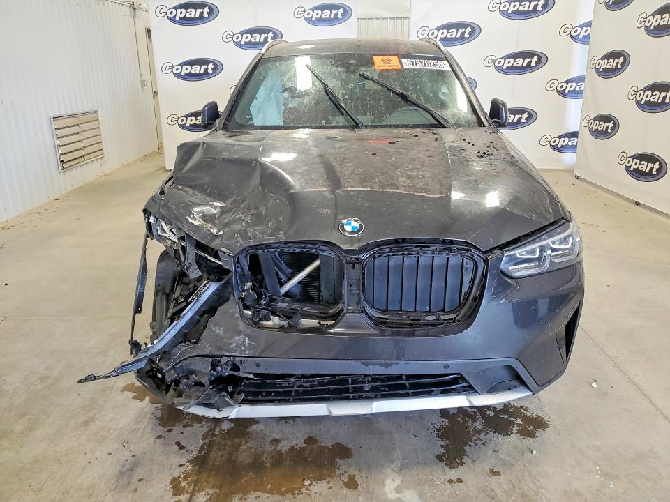 2022 BMW X3 VIN 5UX43DP04N9N34528 COPART salvage auction — FRONT END, Nc - Dlr Only-Clean/Over 25% Damage, sold $8,300 on 2026-07-14 (photo 5)
