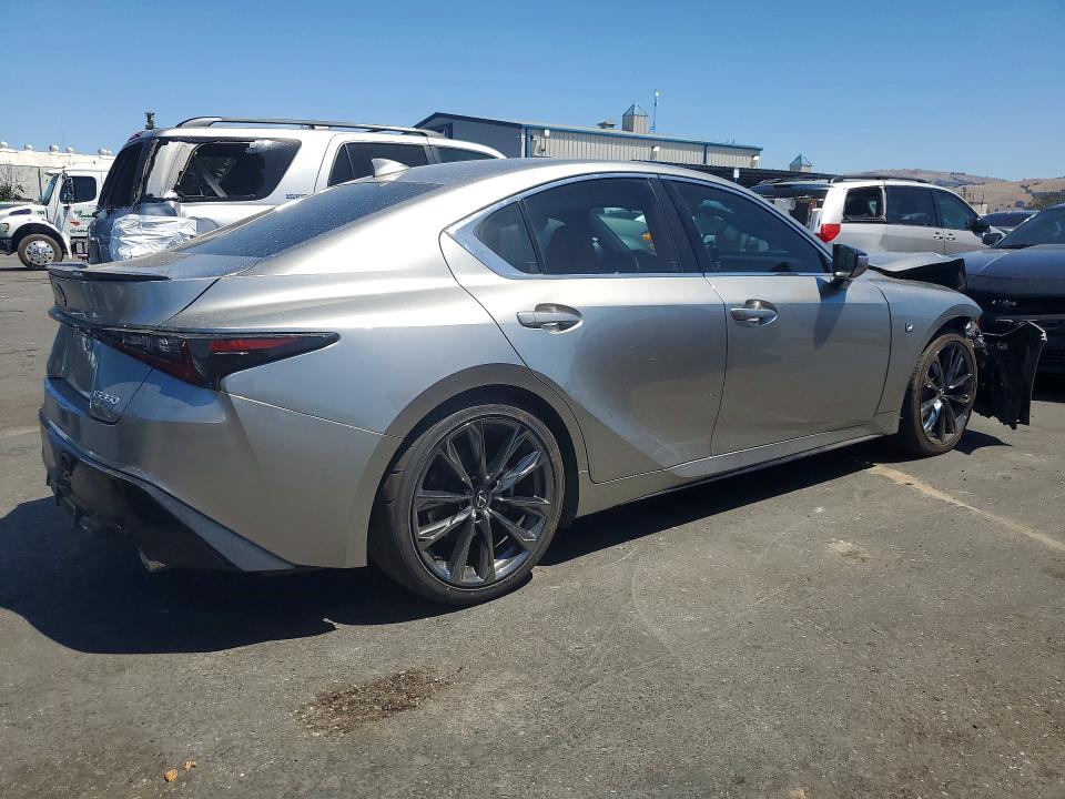 2023 Lexus Is 350 VIN JTHGZ1B26P5066332 COPART salvage auction — FRONT END, Ca - Salvage Certificate, sold $7,100 on 2026-07-28 (photo 3)