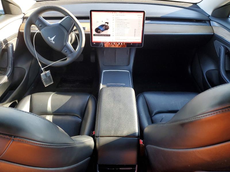 2022 Tesla Model 3 VIN 5YJ3E1EA3NF188298 COPART salvage auction — FRONT END, Ca - Certificate Of Title, sold $3,850 on 2026-07-08 (photo 8)