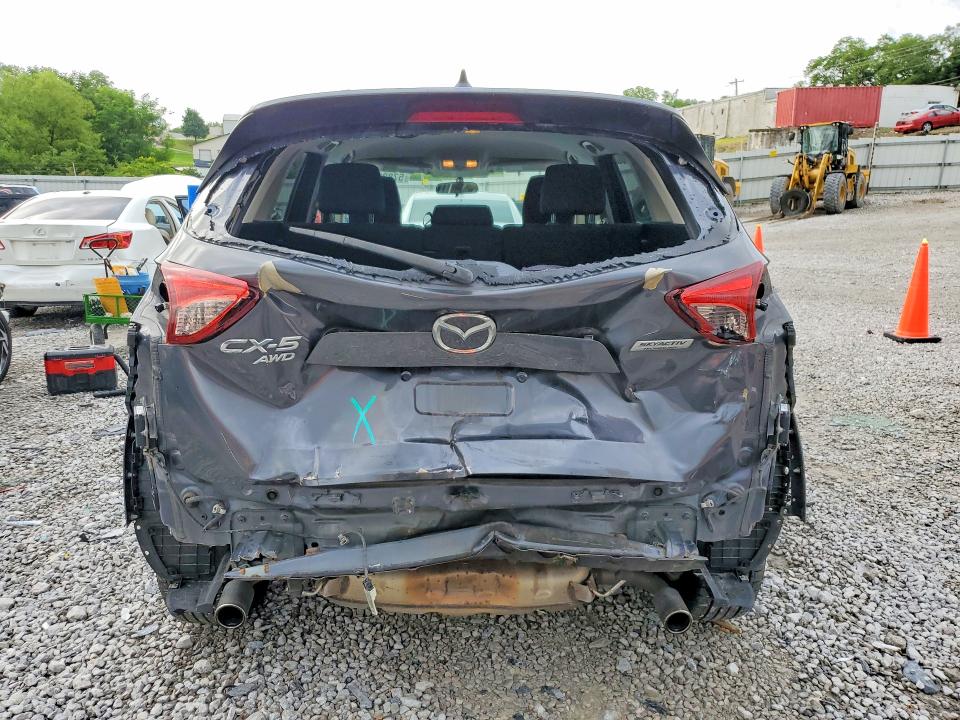 2016 Mazda VIN JM3KE4CY6G0807837 COPART salvage auction — REAR END, OH - CERT OF TITLE-SALVAGE, sold $1,850 on 2026-07-24 (photo 6)