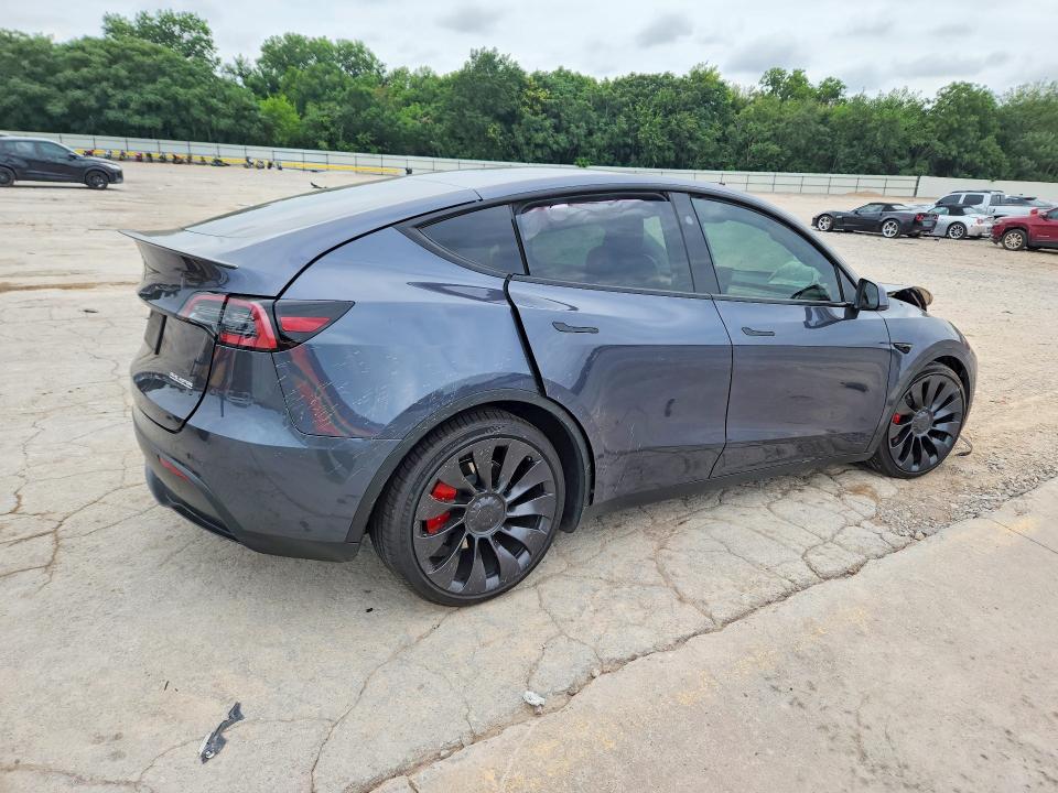 2023 Tesla VIN 7SAYGDEF2PF813695 COPART salvage auction — FRONT END, Ok - Cert Of Title-Salvage, sold $10,000 on 2026-09-08 (photo 3)
