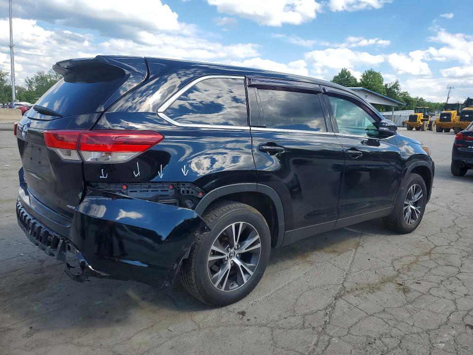 2019 Toyota VIN 5TDBZRFH8KS723031 COPART salvage auction — REAR END, Salvage Title, sold $4,650 on 2026-07-09 (photo 3)