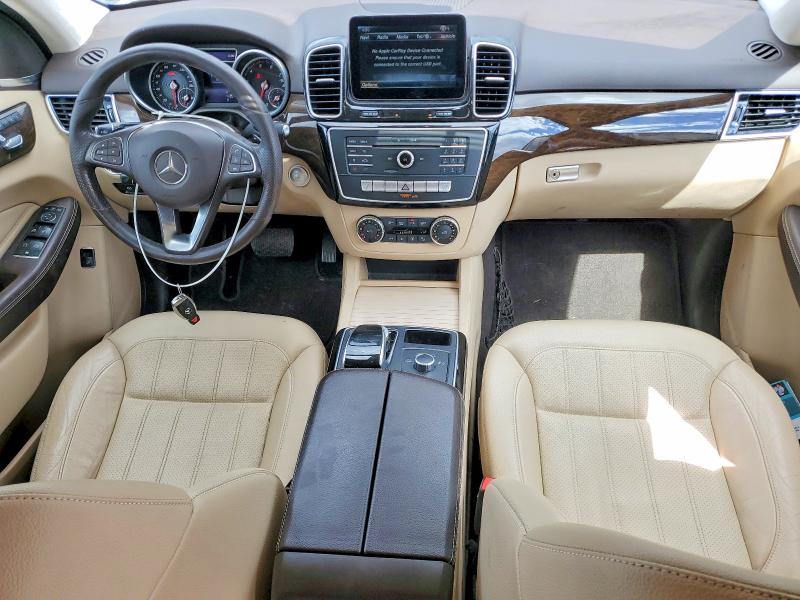 2017 Mercedes-benz Gle VIN 4JGDA5JB4HA825889 COPART salvage auction — MINOR DENT/SCRATCHES, Ca - Certificate Of Title (P), sold $11,200 on 2026-07-10 (photo 8)