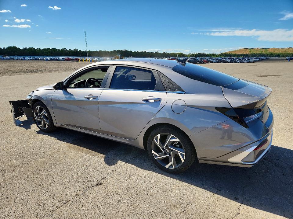 2025 Hyundai Elantra VIN KMHLS4DG1SU872619 COPART salvage auction — FRONT END, Ny - Mv-907A Salvage Certificate, sold $6,000 on 2026-07-20 (photo 2)