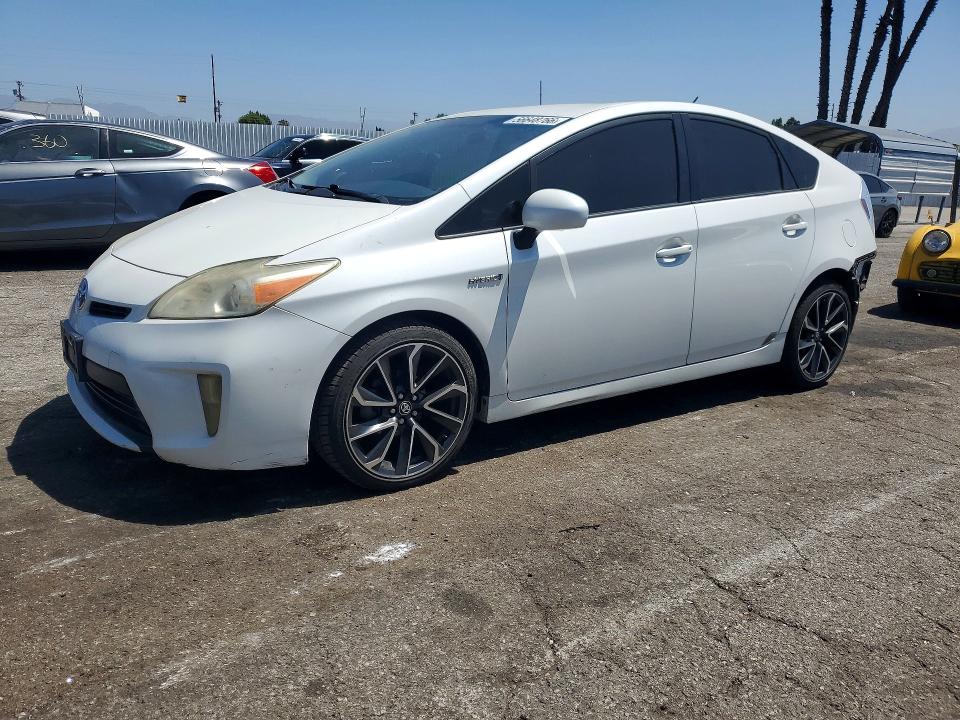 2012 Toyota VIN JTDKN3DU4C5398040 COPART salvage auction — REAR END, Ca - Salvage Certificate, sold $3,250 on 2026-07-24 (photo 1)