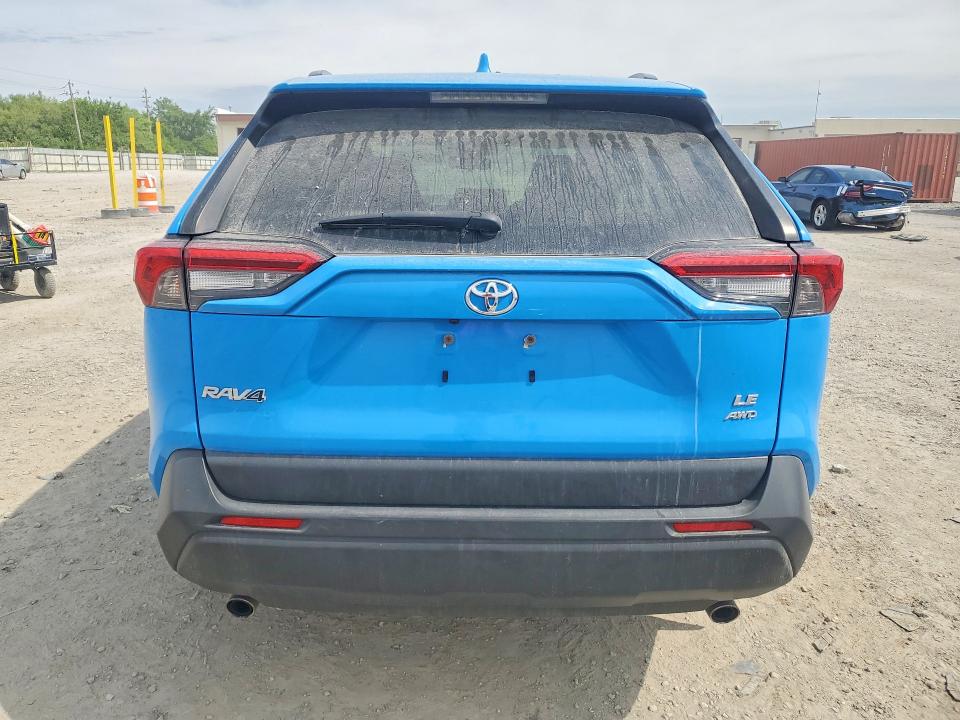 2020 Toyota Rav 4 VIN JTMG1RFVXLD059038 COPART salvage auction — FRAME DAMAGE, In - Cert Of Title-Salvage Title, sold $8,000 on 2026-07-24 (photo 6)