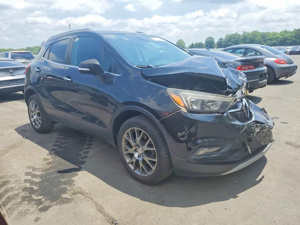 2018 Buick Encore VIN KL4CJ2SB5JB546457 COPART salvage auction — FRONT END, Nj - Cert Of Title-Salvage, sold $150 on 2026-07-30 (photo 4)