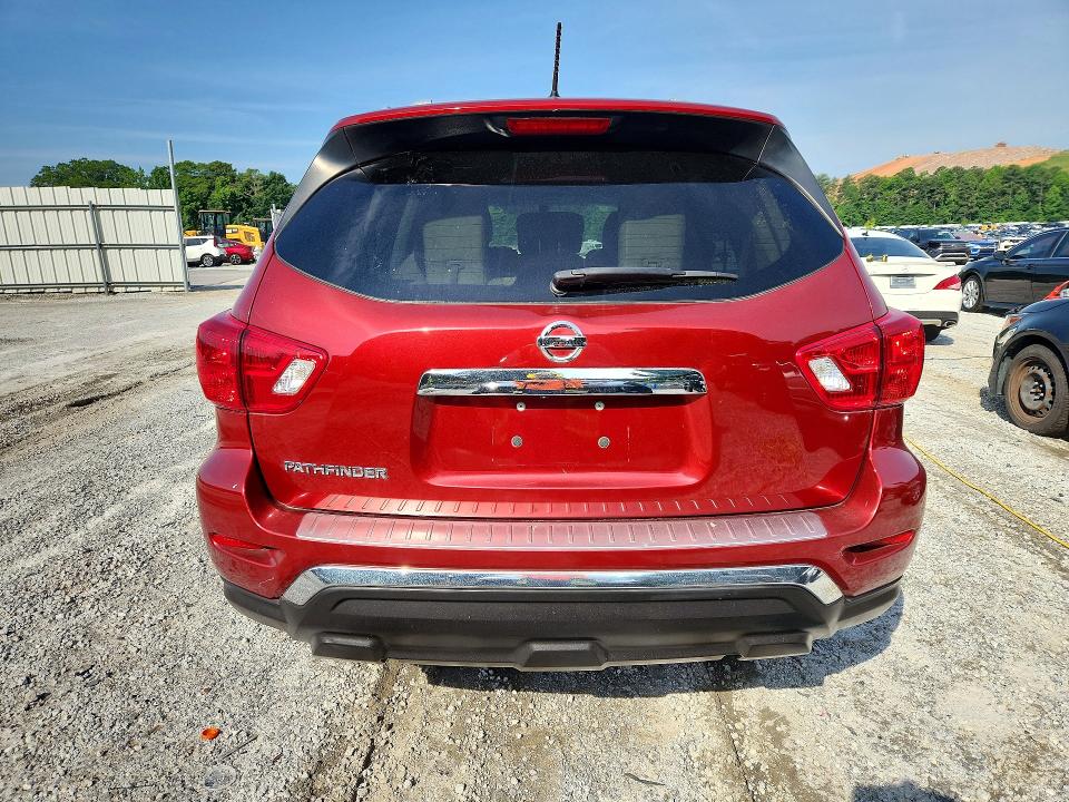 2017 Nissan Pathfinder VIN 5N1DR2MN7HC681949 COPART salvage auction — MINOR DENT/SCRATCHES, Ga - Certificate Of Title (P), sold $2,500 on 2026-07-28 (photo 6)