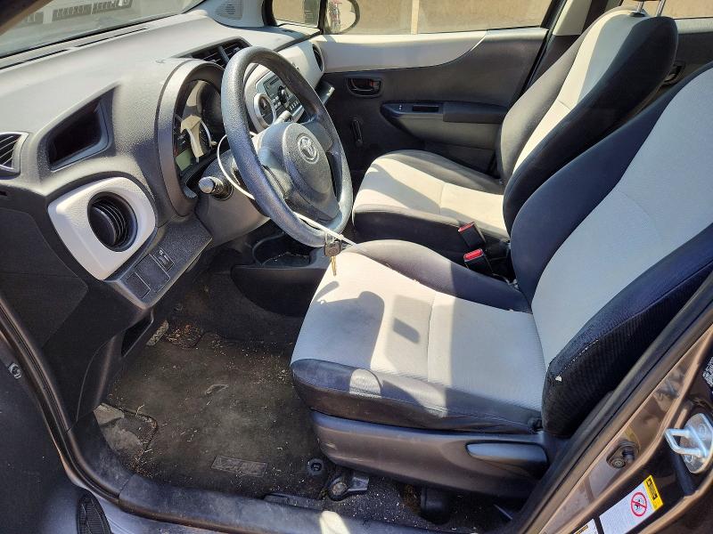 2014 Toyota Yaris VIN JTDKTUD36ED587395 COPART salvage auction — FRONT END, Ny - Mv-907A Salvage Certificate, sold $750 on 2026-07-14 (photo 7)