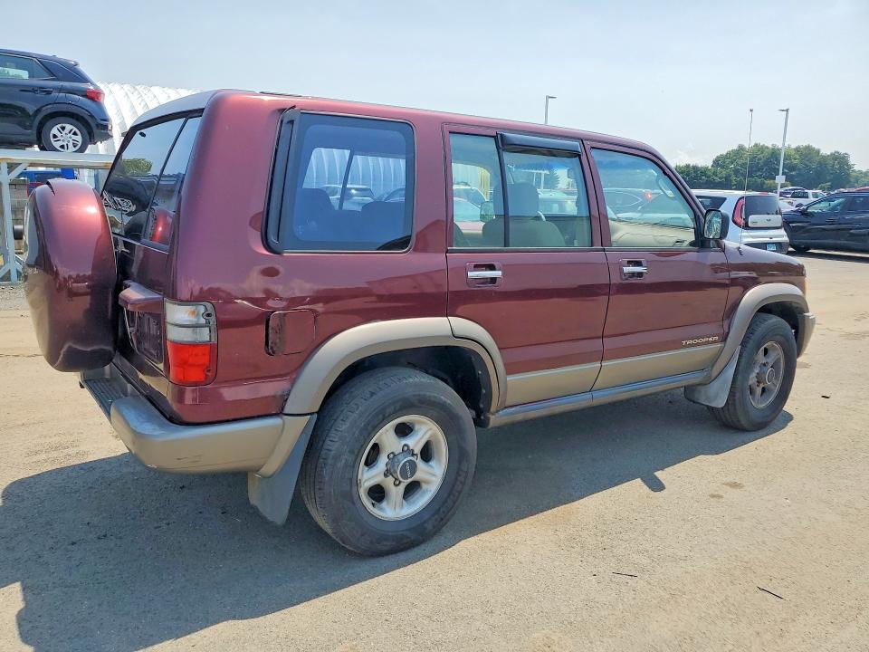 2000 Isuzu Trooper VIN JACDJ58X0Y7J07757 COPART salvage auction — REAR END, Ma - Certificate Of Title (P), sold $700 on 2026-07-09 (photo 3)