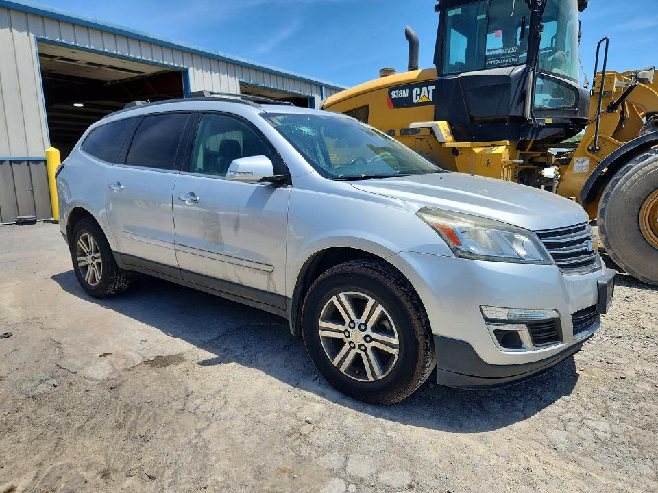 2015 Chevrolet Traverse VIN 1GNKRHKD0FJ360229 COPART salvage auction — FRONT END, Va - Certificate Of Title, sold $650 on 2026-07-02 (photo 4)