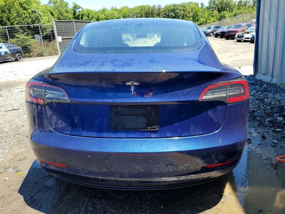 2022 Tesla Model 3 VIN 5YJ3E1EA1NF370131 COPART salvage auction — SIDE, Ny - Certificate Of Title, sold $14,200 on 2026-07-13 (photo 6)