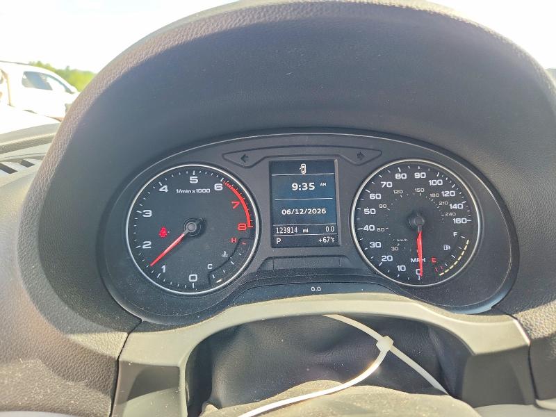 2015 Audi A3 VIN WAUACGFF4F1083206 COPART salvage auction — FRONT END, Mi - Certificate Of Title, sold $975 on 2026-07-09 (photo 9)