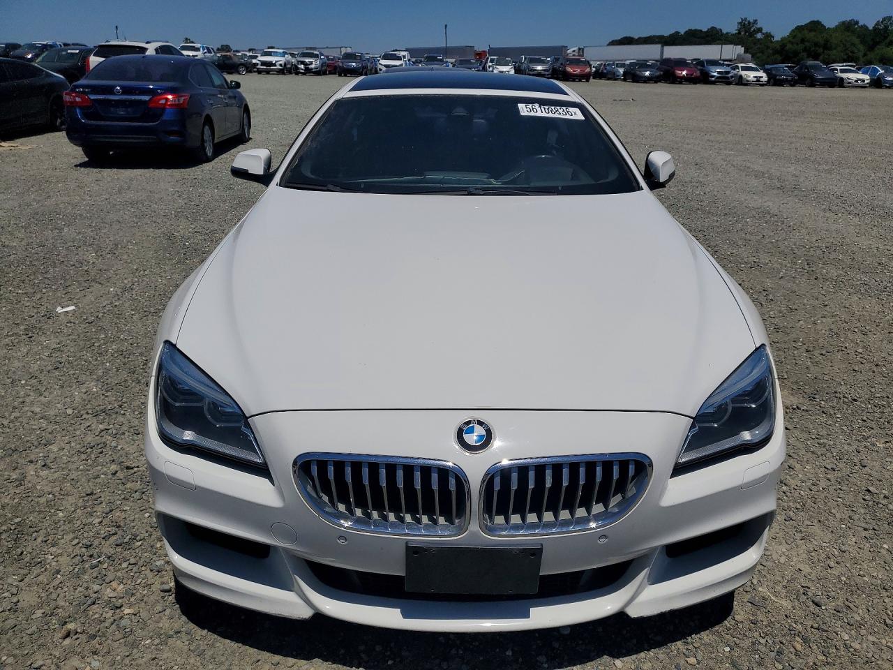 2017 BMW 6 Series VIN WBA6D4C52HD977865 COPART salvage auction — Mechanical, CA - DIS/DLR/EXP ONLY CLEAN TITLE, sold $3,550 on 2026-06-30 (photo 5)