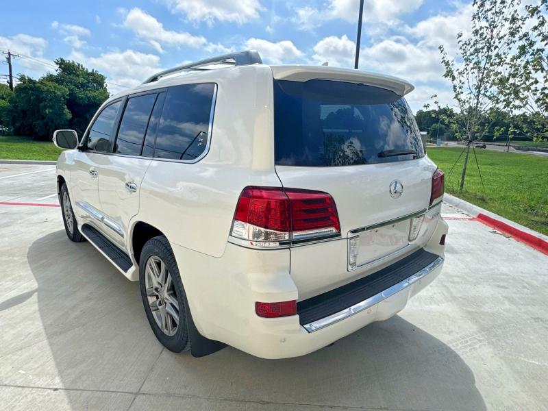 2013 Lexus Lx 570 VIN JTJHY7AX8D4100357 COPART salvage auction — NORMAL WEAR, LA - CERTIFICATE OF TITLE (P), sold $20,500 on 2026-07-21 (photo 3)
