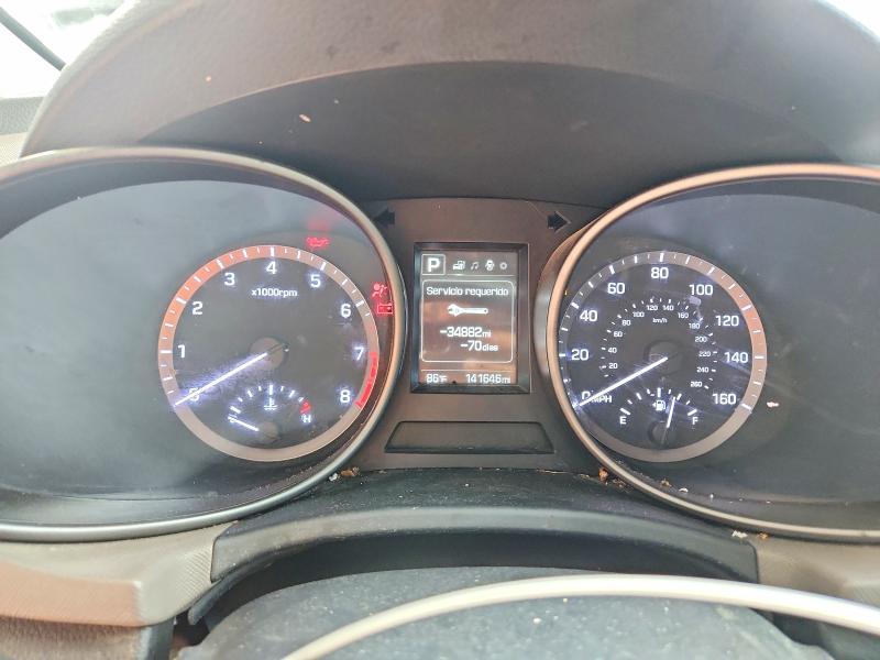 2018 Hyundai Santa fe VIN KM8SM4HF5JU278069 COPART salvage auction — REAR END, Tx - Certificate Of Title, sold $4,000 on 2026-07-29 (photo 9)
