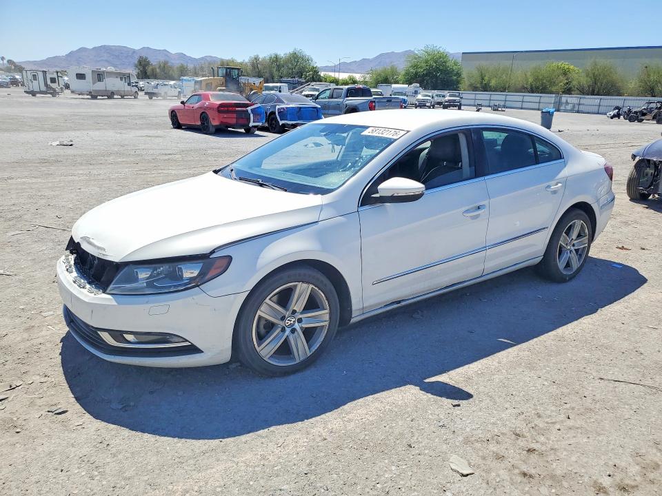 2013 Volkswagen Passat cc VIN WVWBP7AN3DE548879 COPART salvage auction — FRONT END, Nv - Salvage Title, sold $125 on 2026-07-14 (photo 1)