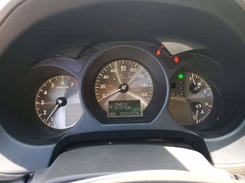 2007 Lexus Gs 350 VIN JTHBE96S770015742 COPART salvage auction — SIDE, CA - SALVAGE CERTIFICATE, sold $500 on 2026-07-27 (photo 9)