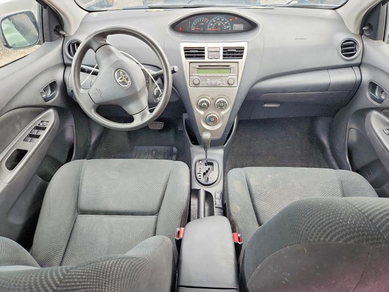 2012 Toyota Yaris VIN JTDBT4K33CL021295 COPART salvage auction — REAR END, Ca - Salvage Certificate, sold $725 on 2026-07-29 (photo 8)