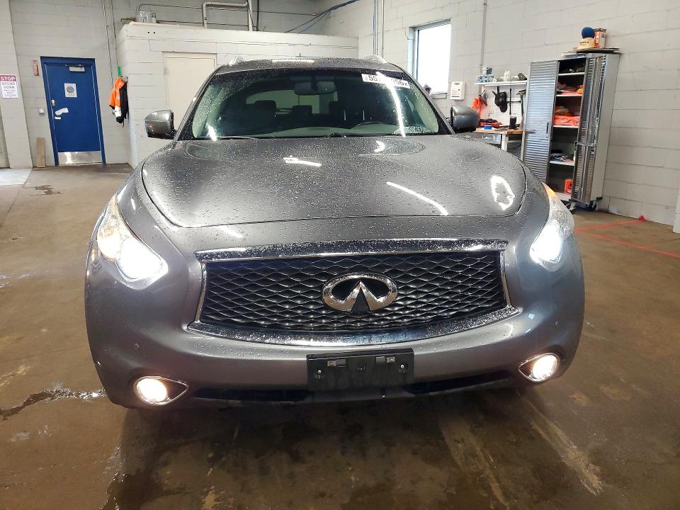 2017 Infiniti Qx70 VIN JN8CS1MW9HM414401 COPART salvage auction — HAIL, Ia - Cert Of Title-Salvage Title, sold $1,550 on 2026-07-29 (photo 5)
