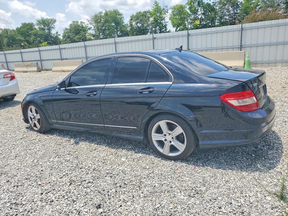 2010 Mercedes-benz C-klasse VIN WDDGF8BBXAR106775 COPART salvage auction — FRONT END, SC - CERT OF TITLE-SALVAGE, sold $525 on 2026-08-17 (photo 2)