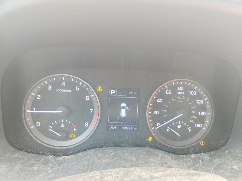 2018 Hyundai Tucson VIN KM8J33A49JU639417 COPART salvage auction — VANDALISM, Mi - Certificate Of Title, sold $2,450 on 2026-07-16 (photo 9)