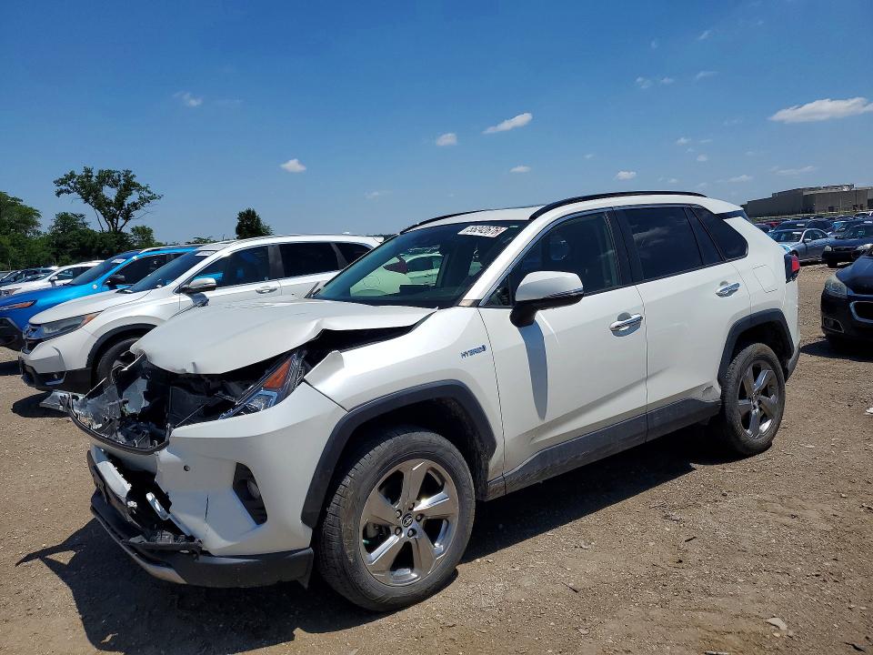 2019 Toyota Rav 4 VIN JTMDWRFV1KD013942 COPART salvage auction — FRONT END, Ia - Cert Of Title-Salvage Title, sold $9,900 on 2026-07-17 (photo 1)