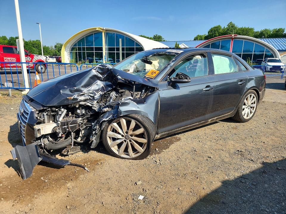 2017 Audi A4 VIN WAUGMAF48HN065791 COPART salvage auction — FRONT END, Ny - Cert Of Title-Salvage, sold $450 on 2026-07-09 (photo 1)