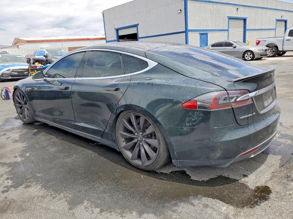 2013 Tesla Model s VIN 5YJSA1CP9DFP19579 COPART salvage auction — FRONT END, NV - CERTIFICATE OF TITLE, sold $2,600 on 2026-07-16 (photo 2)