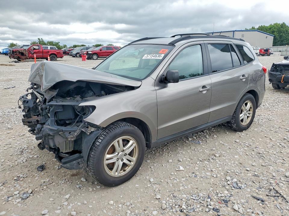 2012 Hyundai VIN 5XYZG3AB9CG152524 COPART salvage auction — FRONT END, MI - CERTIFICATE OF TITLE, sold $400 on 2026-07-02 (photo 1)
