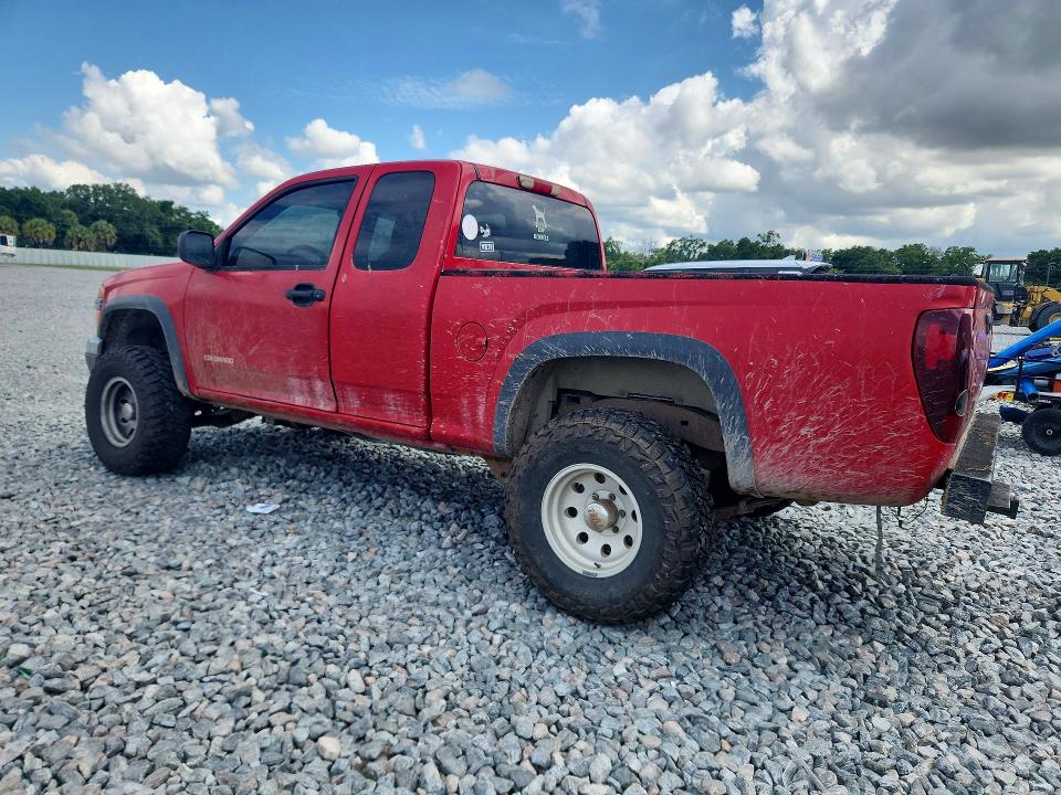 2005 Chevrolet Colorado VIN 1GCDT196958228450 COPART salvage auction — ENGINE BURN, Fl - Cert Of Title Slvg Rebuildable, sold $900 on 2026-07-03 (photo 2)